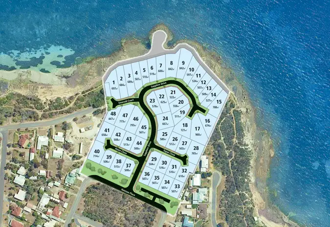 Second view of Homely land listing, Lot 29 Sapphire Waters (2 Topaz Close), Port Lincoln SA 5606