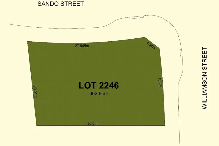 Main view of Homely land listing, 60 Williamson Street, Oran Park NSW 2570