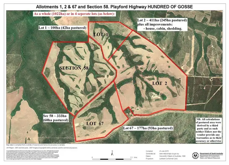 Third view of Homely rural property listing, Lots 1, 2, 67 & Sec 58, Gosse SA 5223