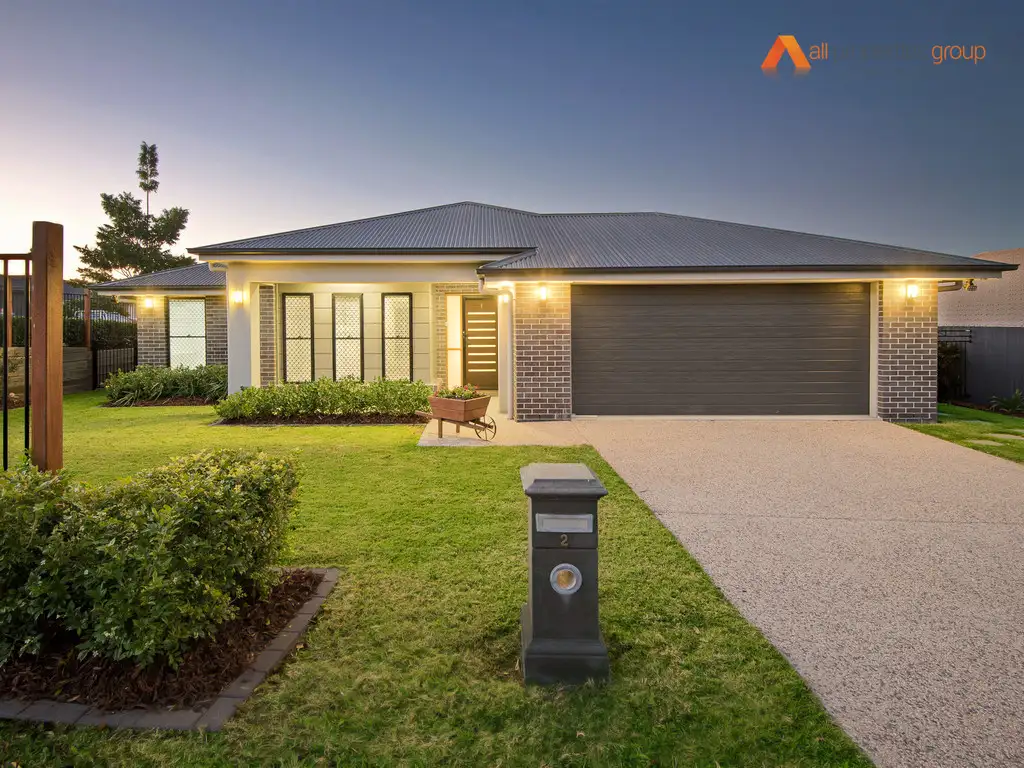 Main view of Homely house listing, 2 Azure Court, Deebing Heights QLD 4306