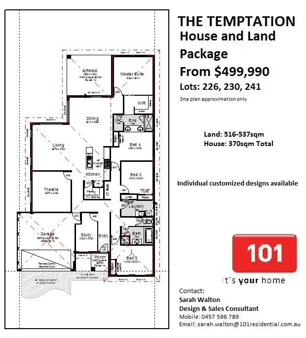 Fourth view of Homely land listing, Lot 241 Peaceful Bay Promenade, Secret Harbour WA 6173