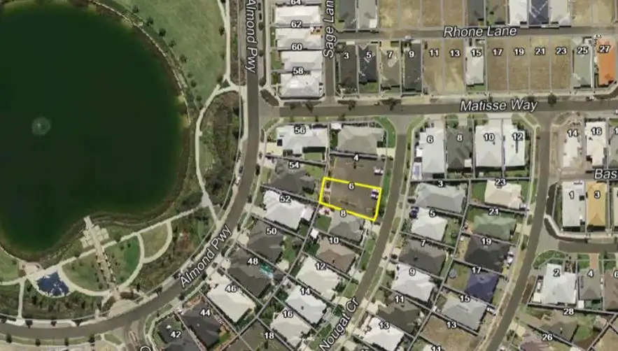 Main view of Homely land listing, 6 Nougat Crescent, Yalyalup WA 6280