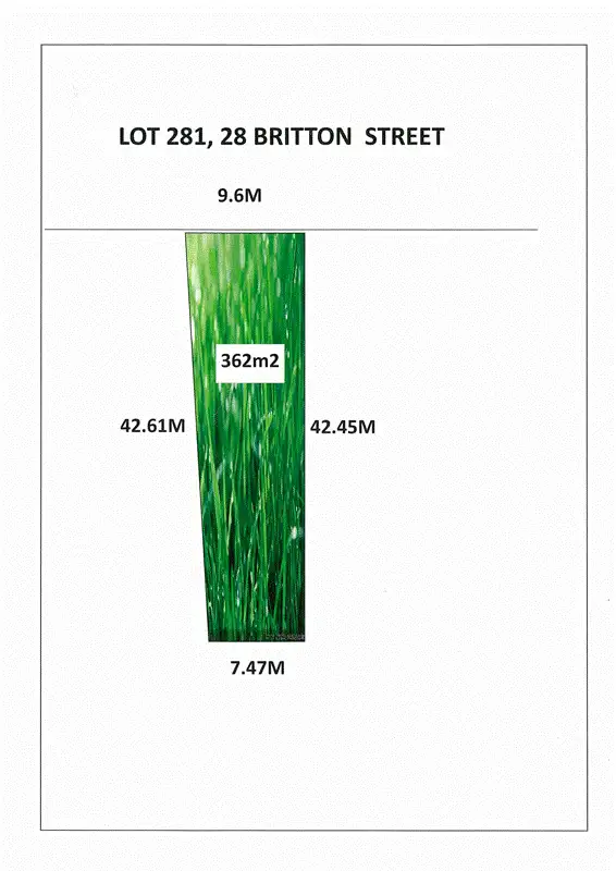 Main view of Homely land listing, 28A Britton Street, West Richmond SA 5033