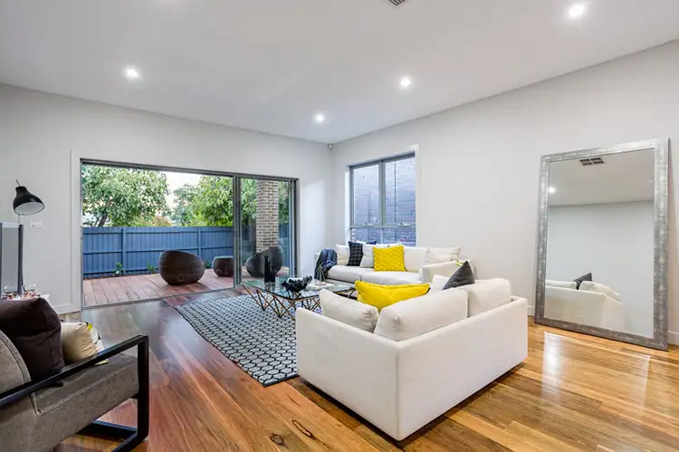 Second view of Homely townhouse listing, 45A York Street, Strathmore VIC 3041