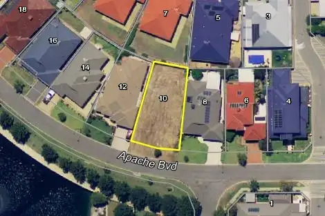 Third view of Homely land listing, 10 Apache Boulevard, Rockingham WA 6168