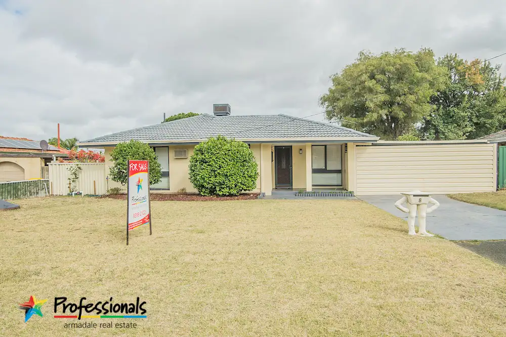 Main view of Homely house listing, 8 Amaroo Crt, Armadale WA 6112