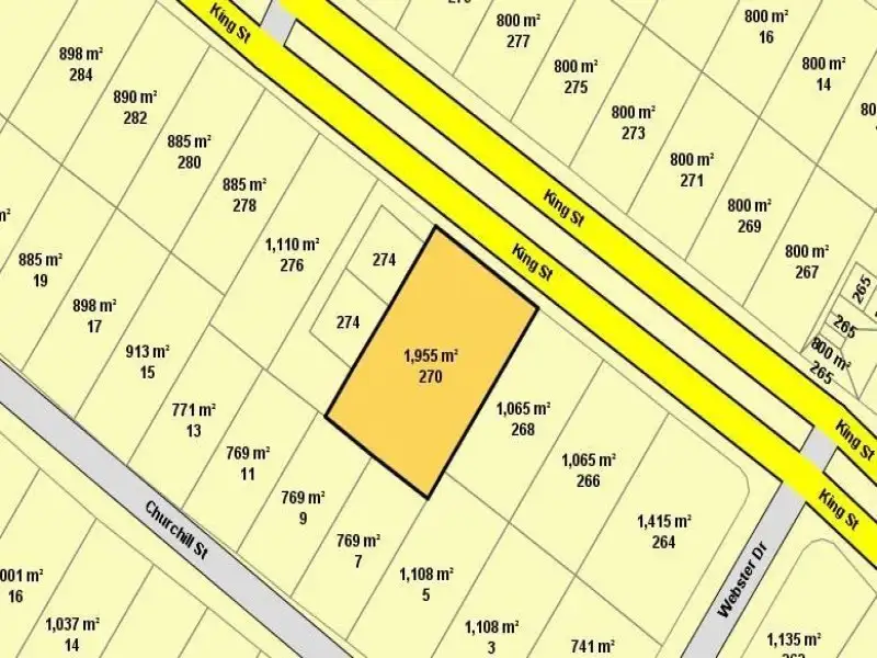 Main view of Homely land listing, 270-272 King Street, Caboolture QLD 4510