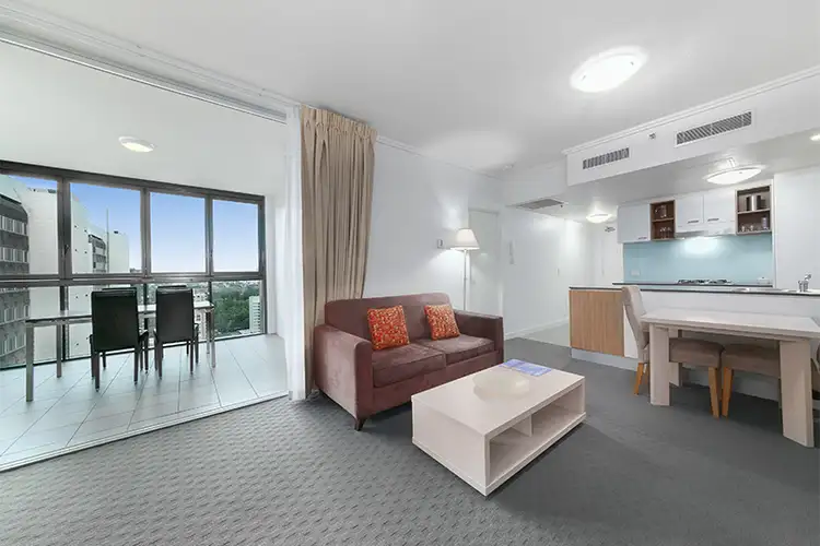 Second view of Homely apartment listing, 602/128 Charlotte Street, Brisbane City QLD 4000
