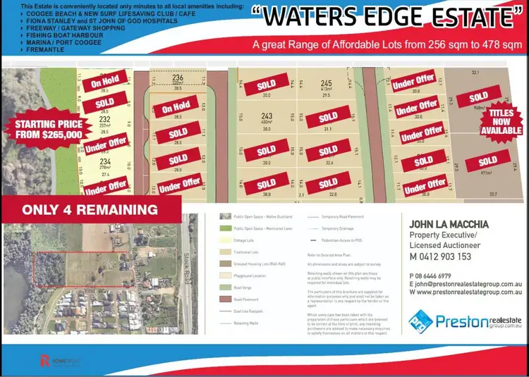 Main view of Homely land listing, Lot 249 Carine Parade, Munster WA 6166