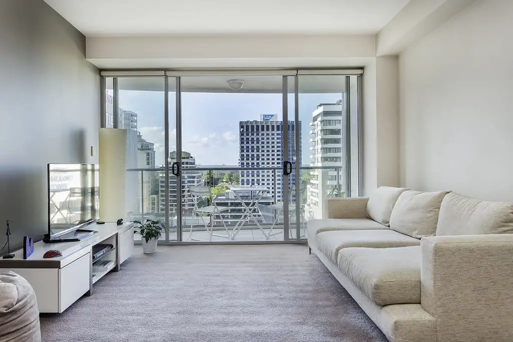 Main view of Homely apartment listing, 1406/81 Berry Street, North Sydney NSW 2060