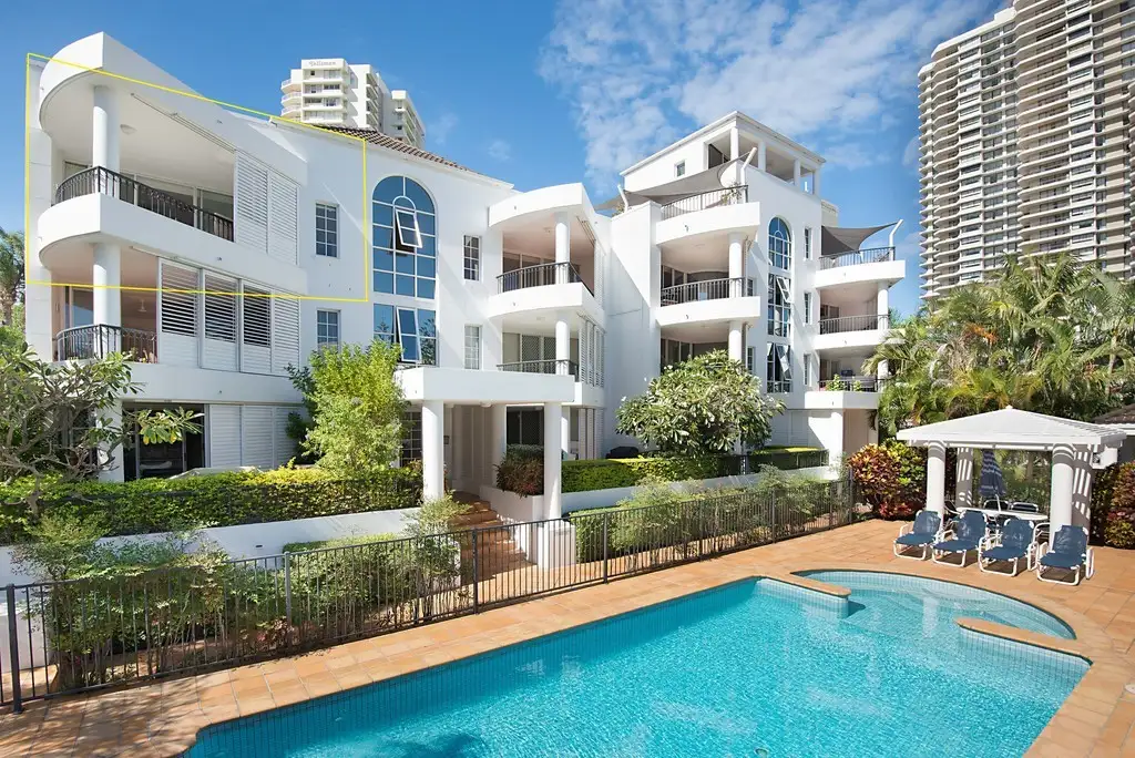 Main view of Homely unit listing, 12/3 'Villas De La Plage' Federation Avenue, Broadbeach QLD 4218