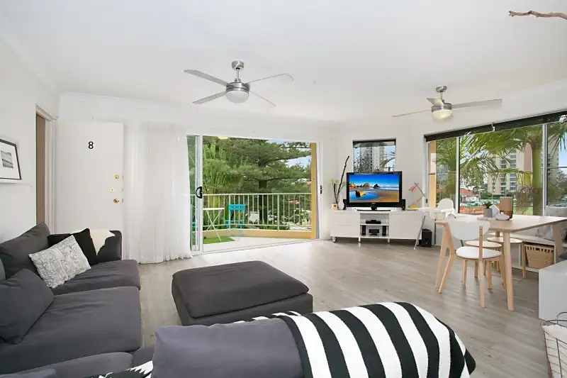 Main view of Homely unit listing, 8/166 Surf Parade, Broadbeach QLD 4218