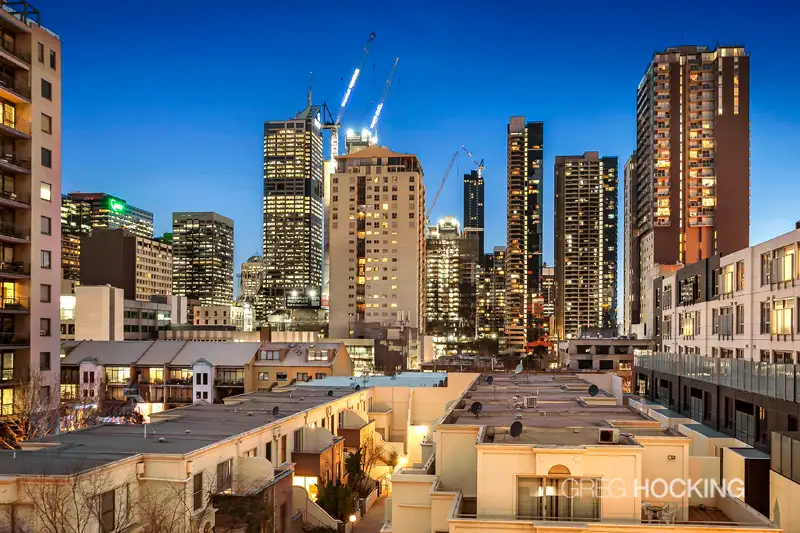 Main view of Homely apartment listing, 411/58 Jeffcott Street, West Melbourne VIC 3003
