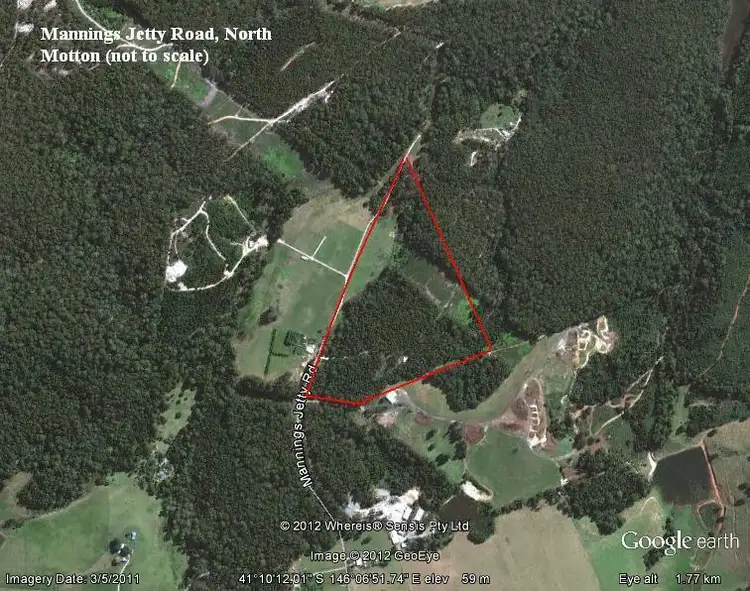Main view of Homely land listing, - Mannings Jetty Road, North Motton TAS 7315