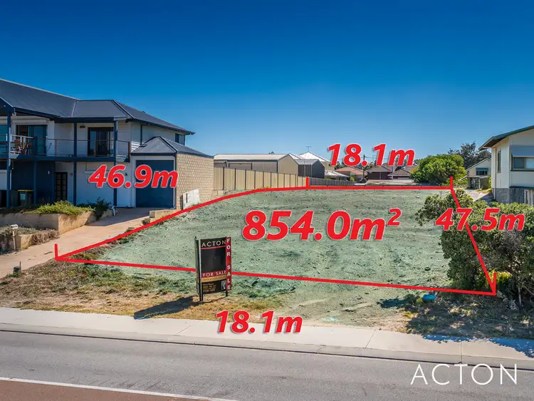 Second view of Homely land listing, 20 Ocean Drive, Quinns Rocks WA 6030