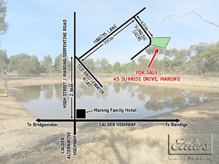 Second view of Homely house listing, 45 Sunrise Drive, Marong VIC 3515
