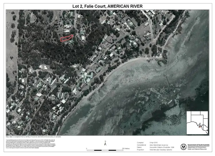 Fifth view of Homely land listing, Lot 2 Falie Court, American River SA 5221