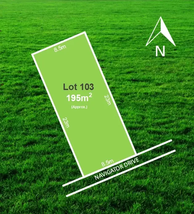 Main view of Homely land listing, Lot 103 Navigator Drive, Corio VIC 3214