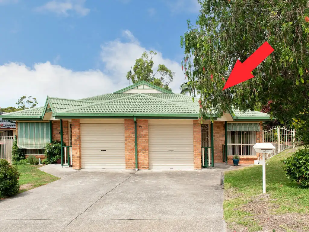 Main view of Homely semi-detached listing, 2/172 Port Stephens Drive, Salamander Bay NSW 2317