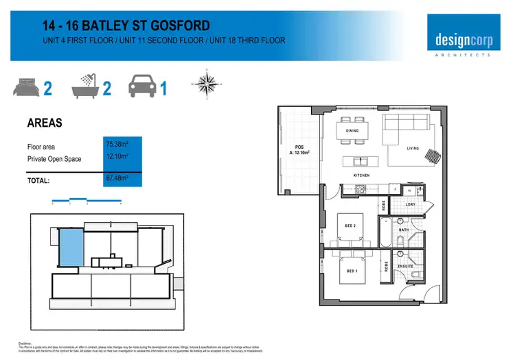 Third view of Homely unit listing, 18/14-16 Batley st, West Gosford NSW 2250