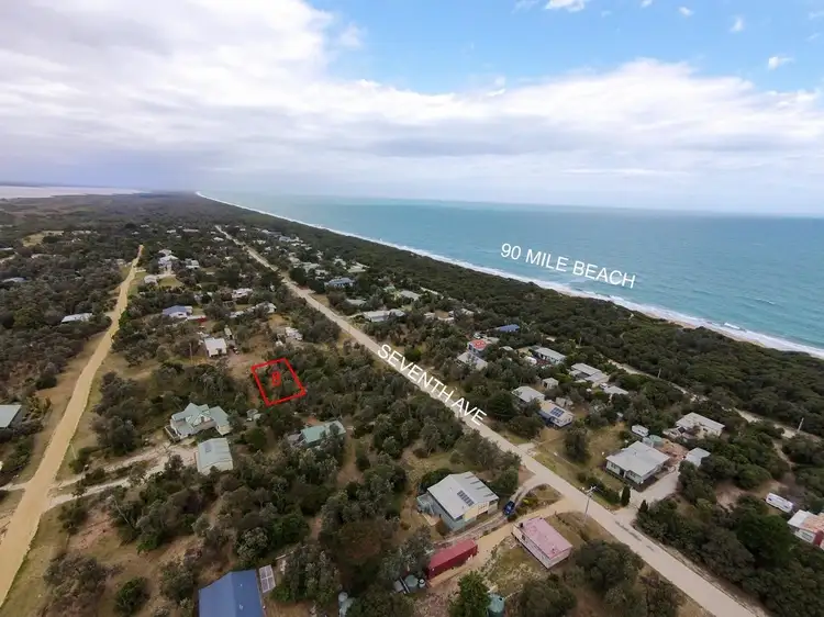 Second view of Homely land listing, 8 Twenty Third Street, Paradise Beach VIC 3851