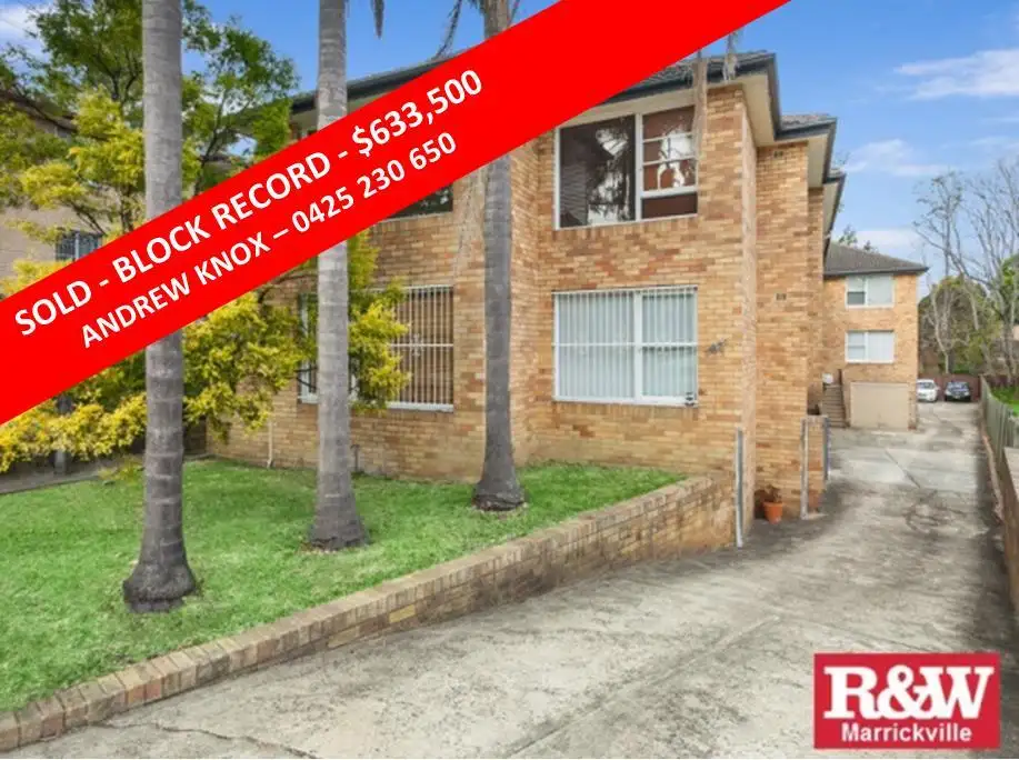 Main view of Homely unit listing, 5/62 Floss Street, Hurlstone Park NSW 2193