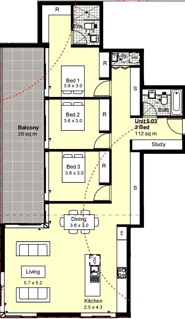 Third view of Homely apartment listing, 41/66-70 Hills Street, Gosford NSW 2250