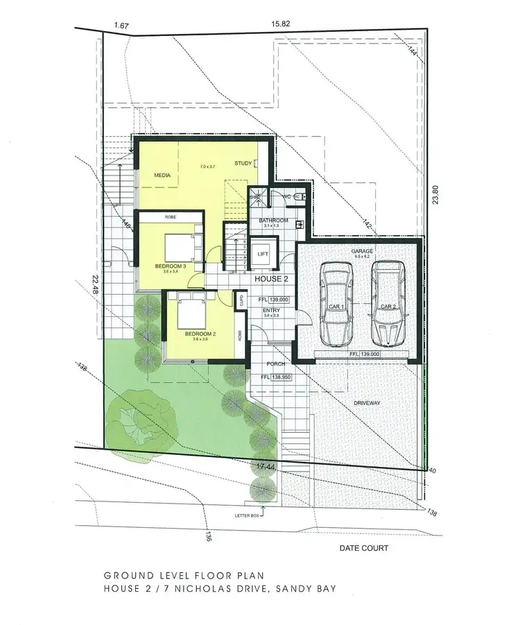 Second view of Homely land listing, 2/7 Nicholas Drive, Sandy Bay TAS 7005