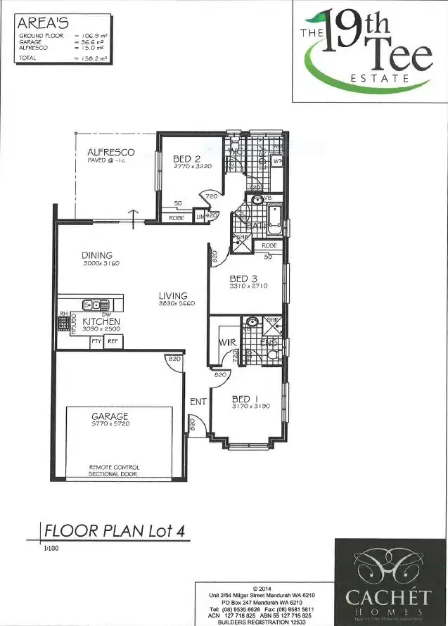 Third view of Homely other listing, Lot 4/1313 Camden Way, Meadow Springs WA 6210
