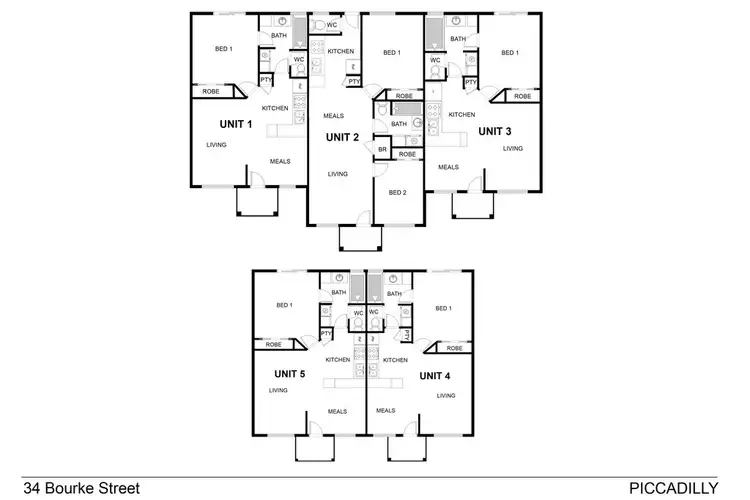 Second view of Homely block of units listing, Units 1-5/34 Bourke Street, Piccadilly WA 6430