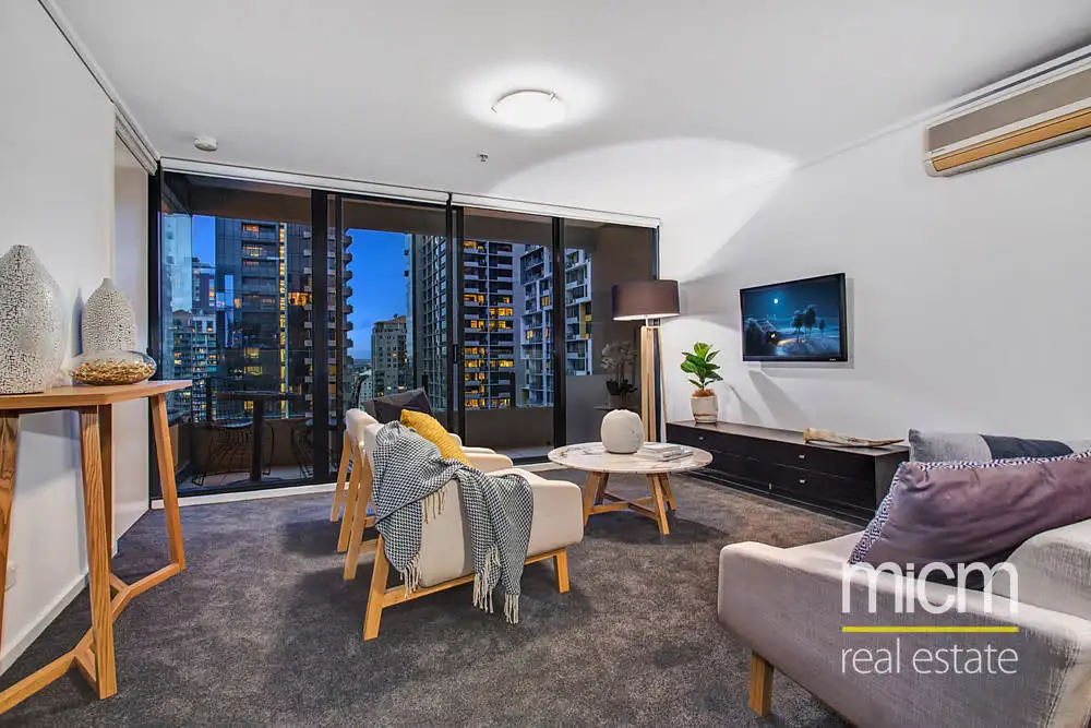 Main view of Homely apartment listing, 2105/668 Bourke Street, Melbourne VIC 3000