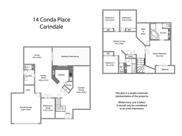 Second view of Homely house listing, 14 Conda Place, Carindale QLD 4152