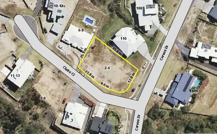 Second view of Homely land listing, 2-4 Clare Close, Cashmere QLD 4500