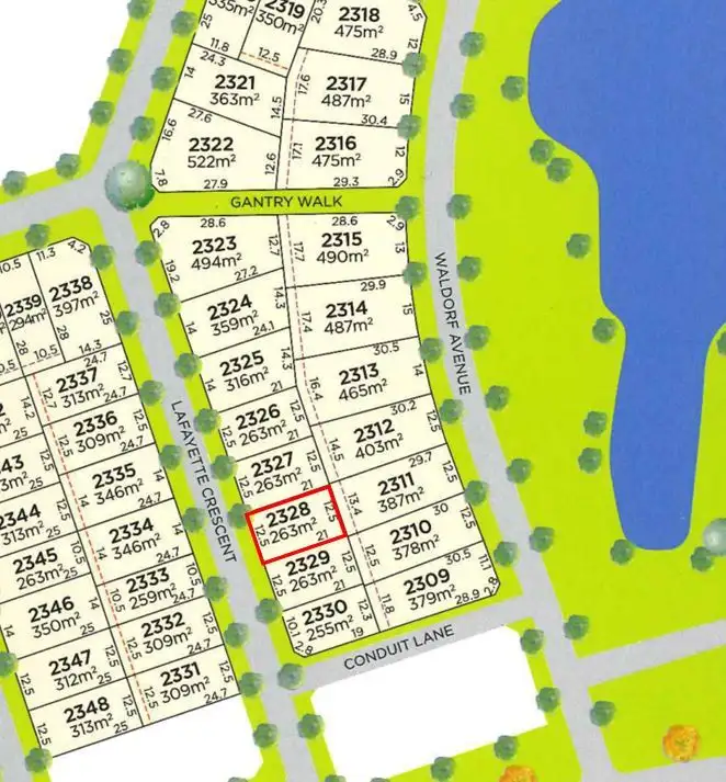 Lot 2328 Lafayette Crescent, Point Cook VIC 3030
