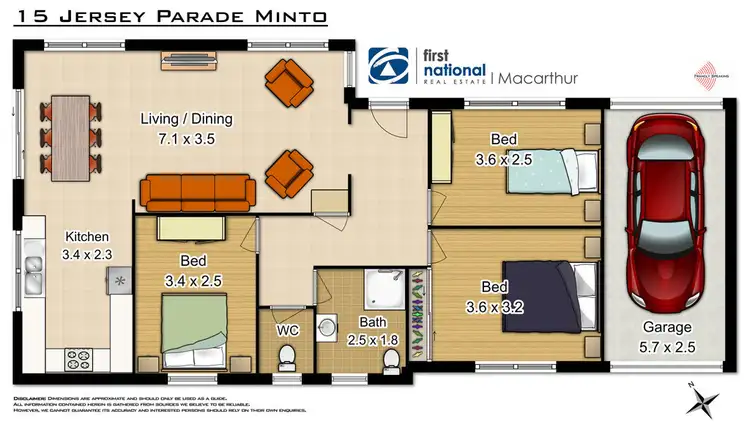 Seventh view of Homely house listing, 15 Jersey Parade, Minto NSW 2566