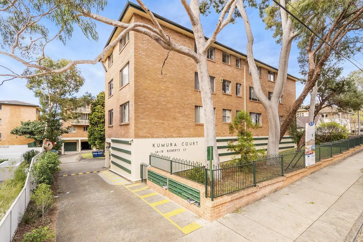 Main view of Homely apartment listing, 11/14-18 Roberts Street, Strathfield NSW 2135