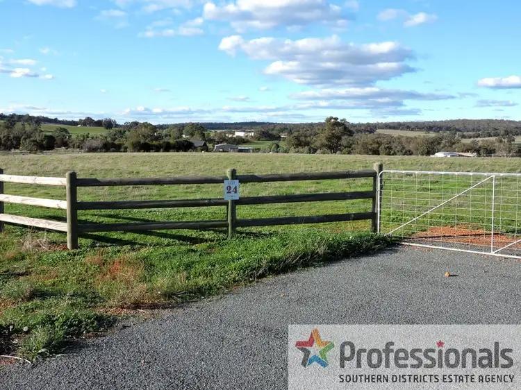 Lot 24 Knight Road, Wandering WA 6308