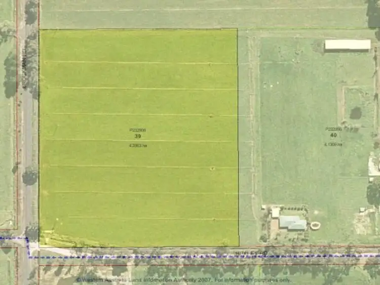 Main view of Homely rural property listing, Lot 39 Huxley Road, Yarloop WA 6218