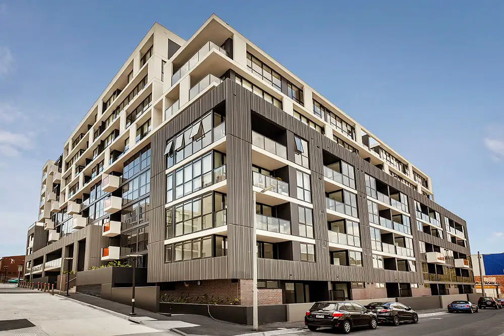 Main view of Homely apartment listing, 403/11 Flockhart Street, Abbotsford VIC 3067
