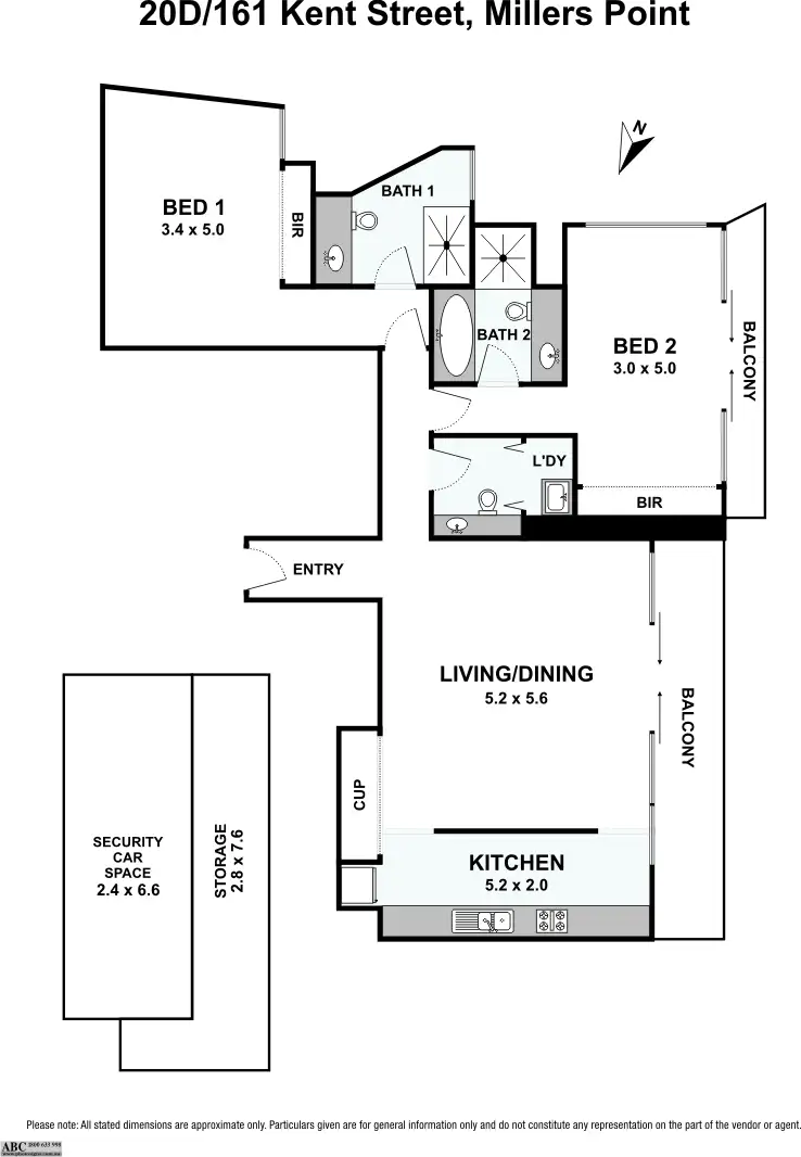 Seventh view of Homely apartment listing, 20D, 161 Kent Street, Sydney NSW 2000