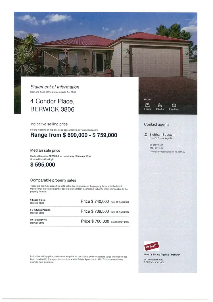 Fifth view of Homely house listing, 4 Condor Place, Berwick VIC 3806