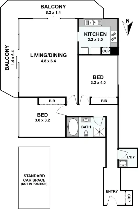 Sixth view of Homely apartment listing, 8J/30-34 Churchill Ave, Strathfield NSW 2135
