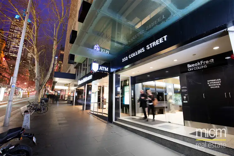 Second view of Homely apartment listing, 615/233 Collins Street, Melbourne VIC 3000