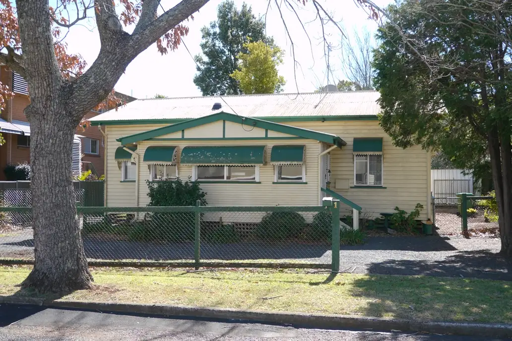Main view of Homely house listing, 1 Creek Street, East Toowoomba QLD 4350