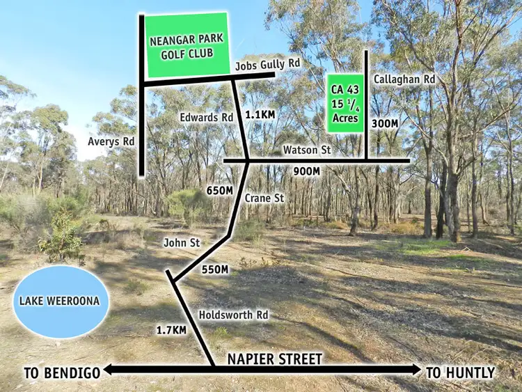 Third view of Homely land listing, CA 43 Callaghan Road, Jackass Flat VIC 3556