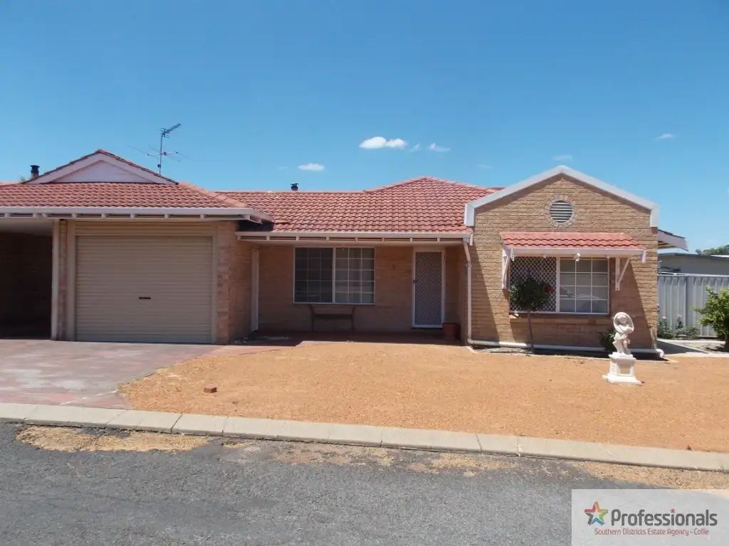 Main view of Homely unit listing, U5/Lot 301 Mary Street, Collie WA 6225