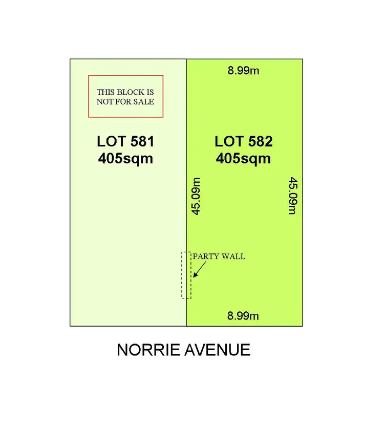 Main view of Homely land listing, Lot 582 (64a) Norrie Avenue, Clovelly Park SA 5042
