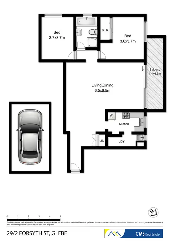 Seventh view of Homely apartment listing, 29/2 FORSYTH ST, Glebe NSW 2037