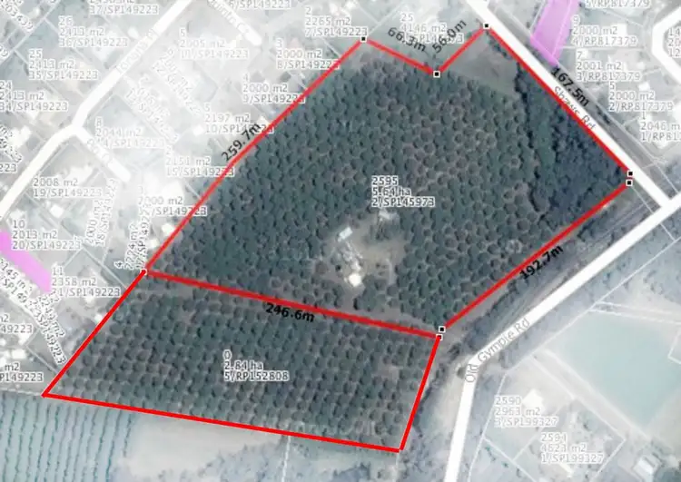 Second view of Homely land listing, Lot 2 & 5, 2595 Old Gympie Road, Beerwah QLD 4519