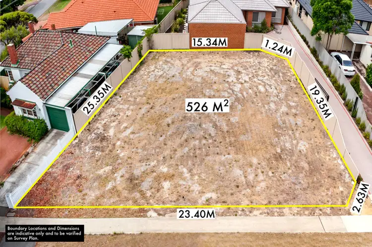 Main view of Homely land listing, 53A Lyall Street, Redcliffe WA 6104